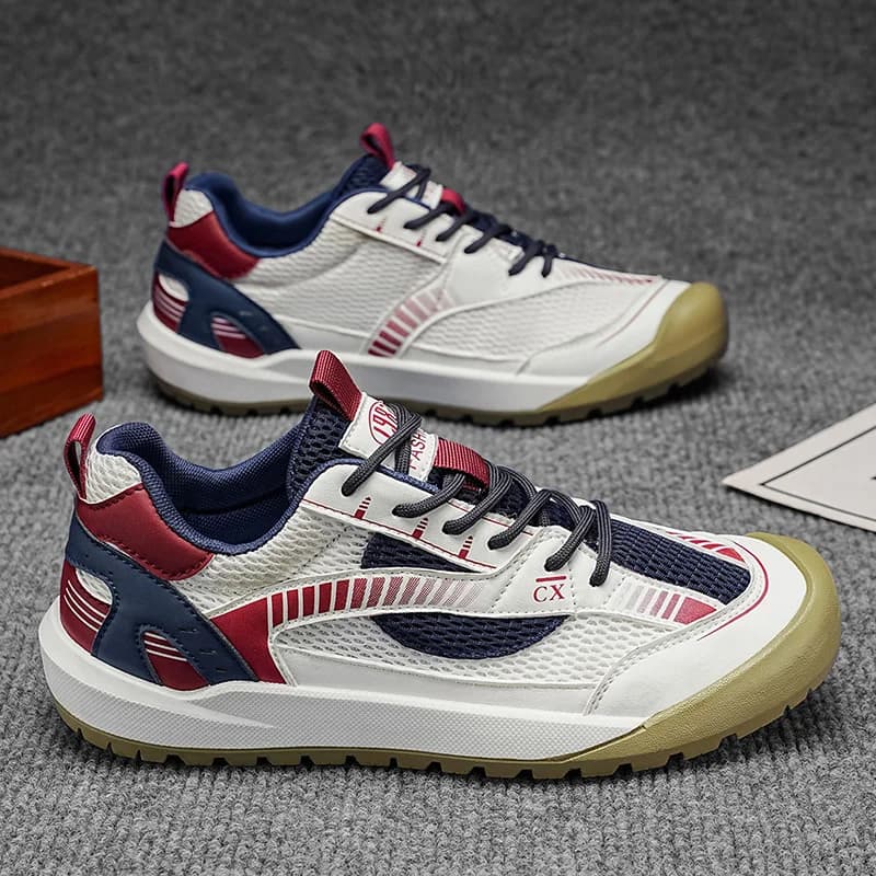 Breathable Comfort Men Casual Sneakers Lightweight Wear‑Resistant Trendy Versatile Walking Sports Shoes
