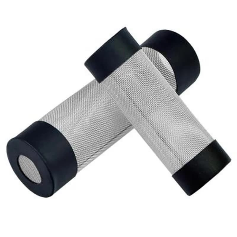 Manicotto di ingresso del filtro in acciaio inossidabile Reti per gamberetti a rete Speciale filtro per cilindro per gamberetti Ingresso per filtro Proteggi accessori per acquari