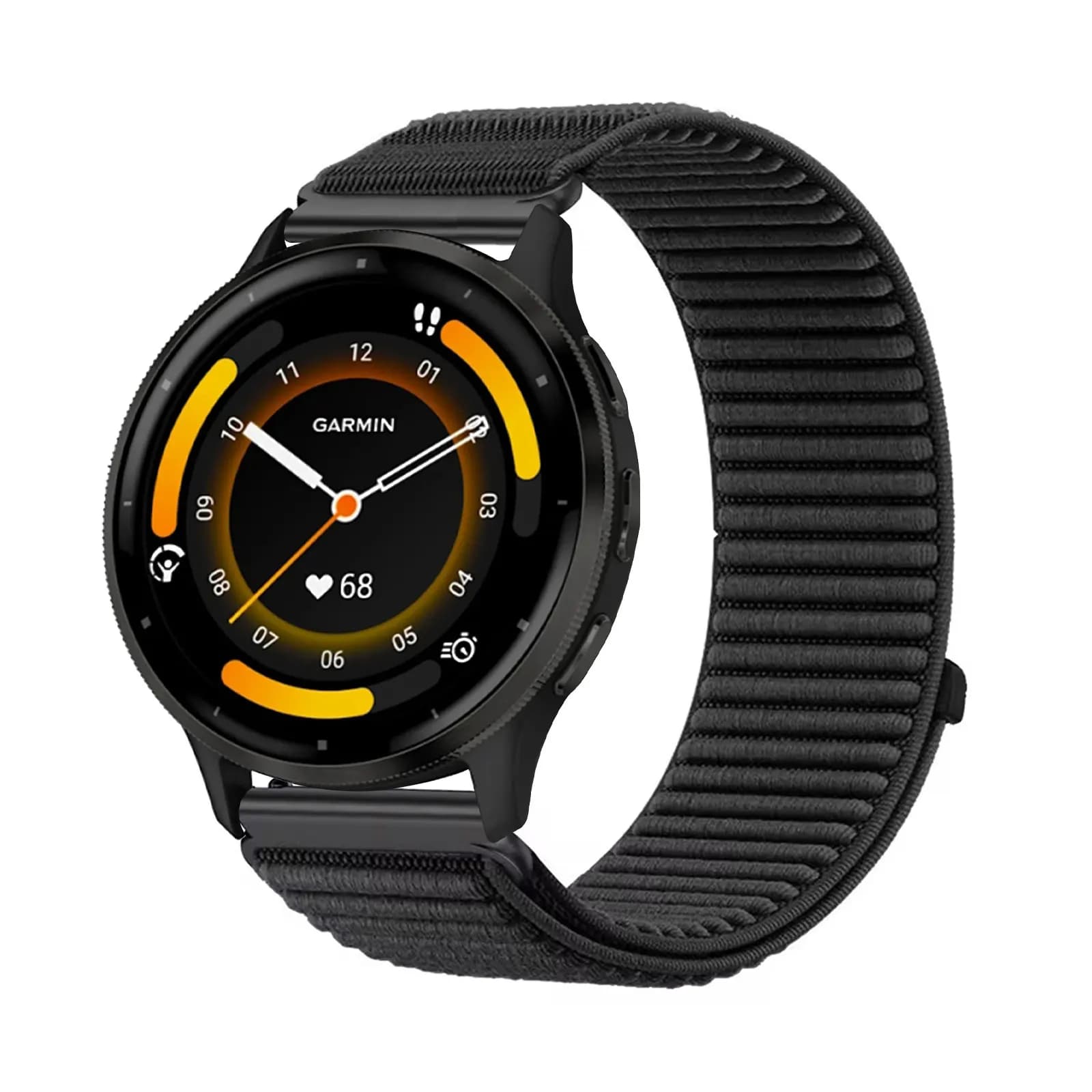 Cinturini in nylon per cinturino Garmin Venu 3 da 45 mm, cinturino elastico in nylon velcro morbido