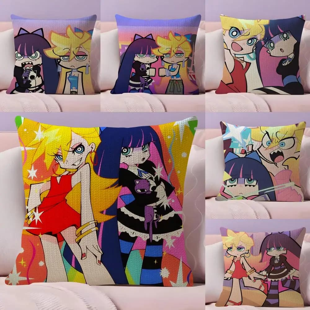 P-Panty StockingGarterbelt Lining pillow sheet, front-back printing, decorative pillowcase for sofa, home decoration, gift