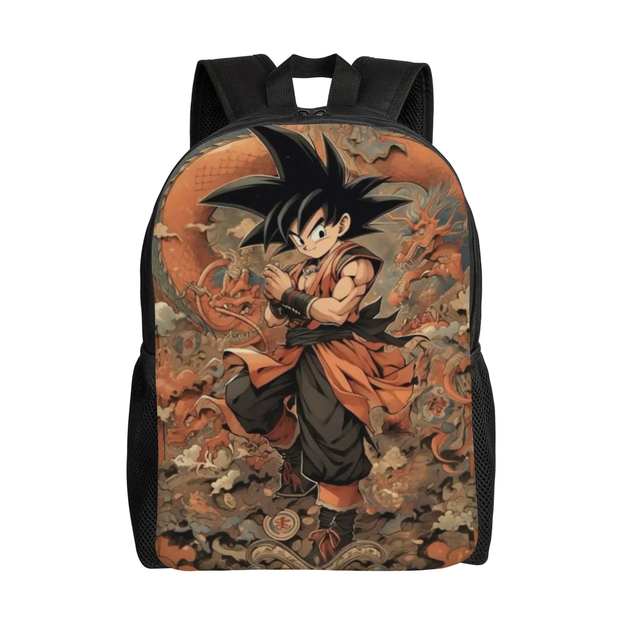 Back to school season Son Goku (19) Backpack Dragon Ball For Men Women Multi-Function Backpack
