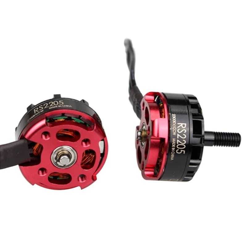 Pratico motore brushless RC RS2205 2205 2300KV per 2-6S 20A/30A/40A ESC FPV RC QAV250 X210 Racing Drone Multicopter (CW)