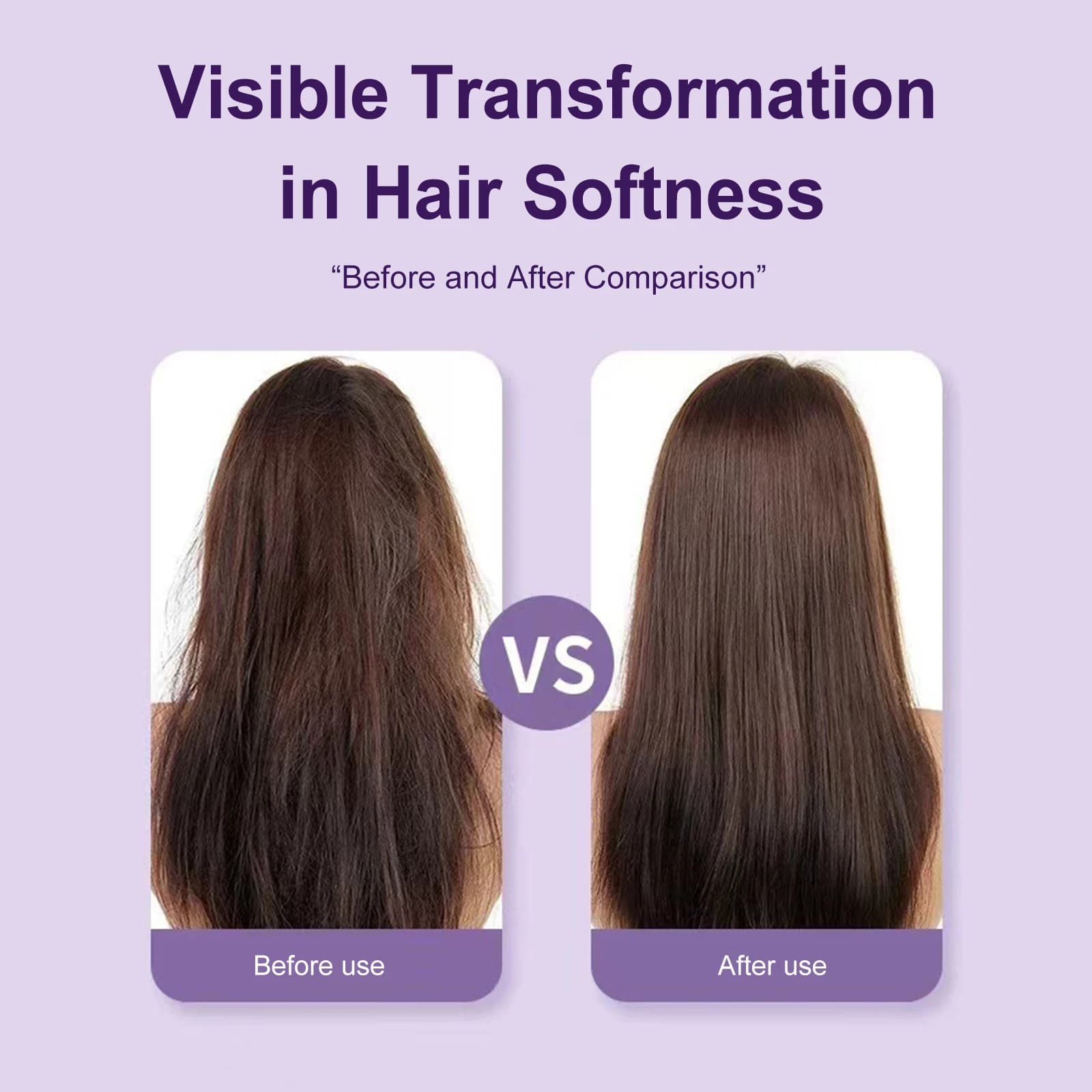 Spazzola Lisciante Senza Fili Ricaricabile, Piastra per Capelli da Viaggio con 3 Impostazioni di Temperatura, Pettine Elettrico Caldo per lo Styling dei Capelli