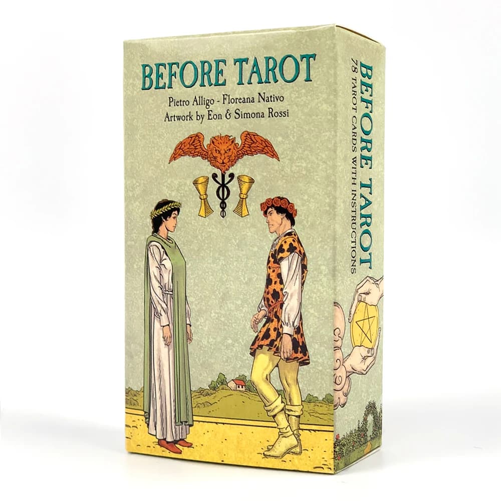Prima del mazzo dei tarocchi Giochi di carte dei tarocchi originali Mazzo di oracoli Giochi di divinazione classici per principianti, Gioco di carte da festa 14+