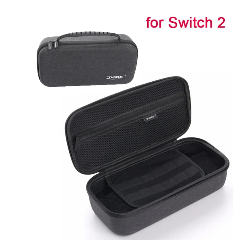 Custodia da trasporto per Switch 2, borsa protettiva rigida portatile per console di gioco, custodia da viaggio per gamepad