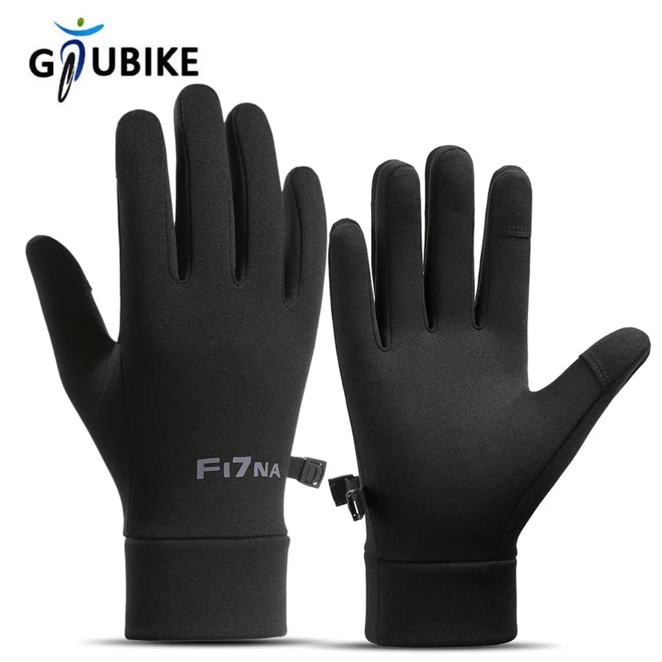 GTUBIKE Guanti da ciclismo autunno inverno Guanti da sci Fodere per uomo e donna, Fodere sottili e leggere per la stagione fredda e il ciclismo e la corsa