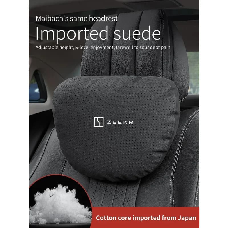 Cuscino poggiatesta e supporto lombare traspirante e morbido per auto ZEEKR X 001 007 009 MIX ZEEKR 9X ZEEKR 8X ZEEKR 7X