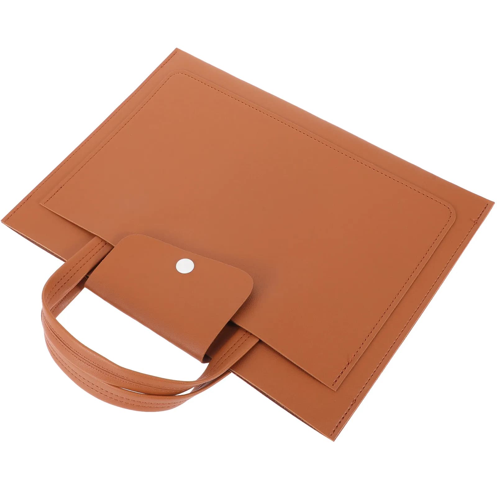 Borsa per Laptop in PU Sottile e Leggera, Adatta per Viaggi d'Affari, Custodia Protettiva Portatile per Computer