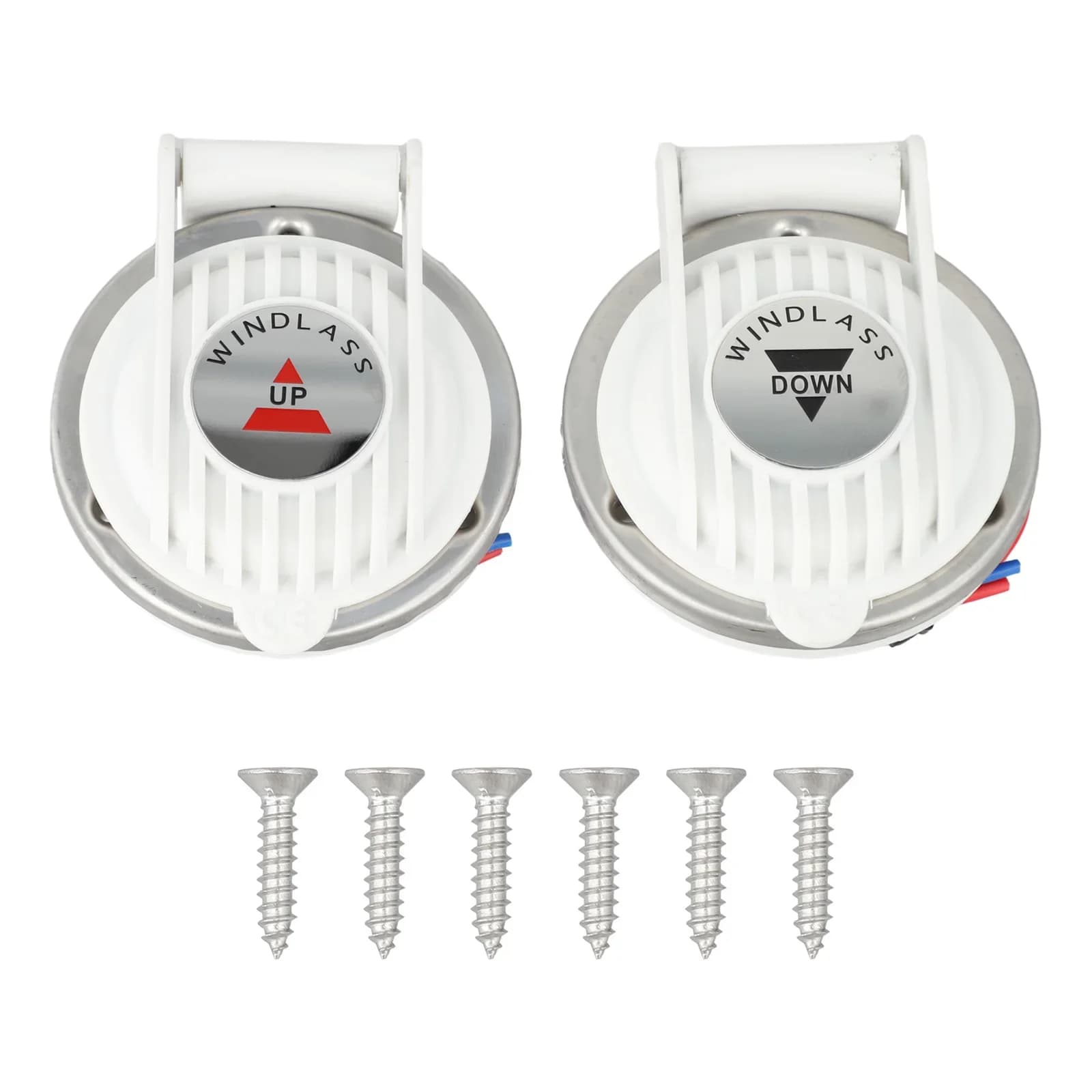 Compatibile con Verricello Elettrico per Imbarcazioni 12V 24V, Controllo Verricello Elettrico 3 Diametri, Cablaggio a Connessione Rapida per Ancora Barca