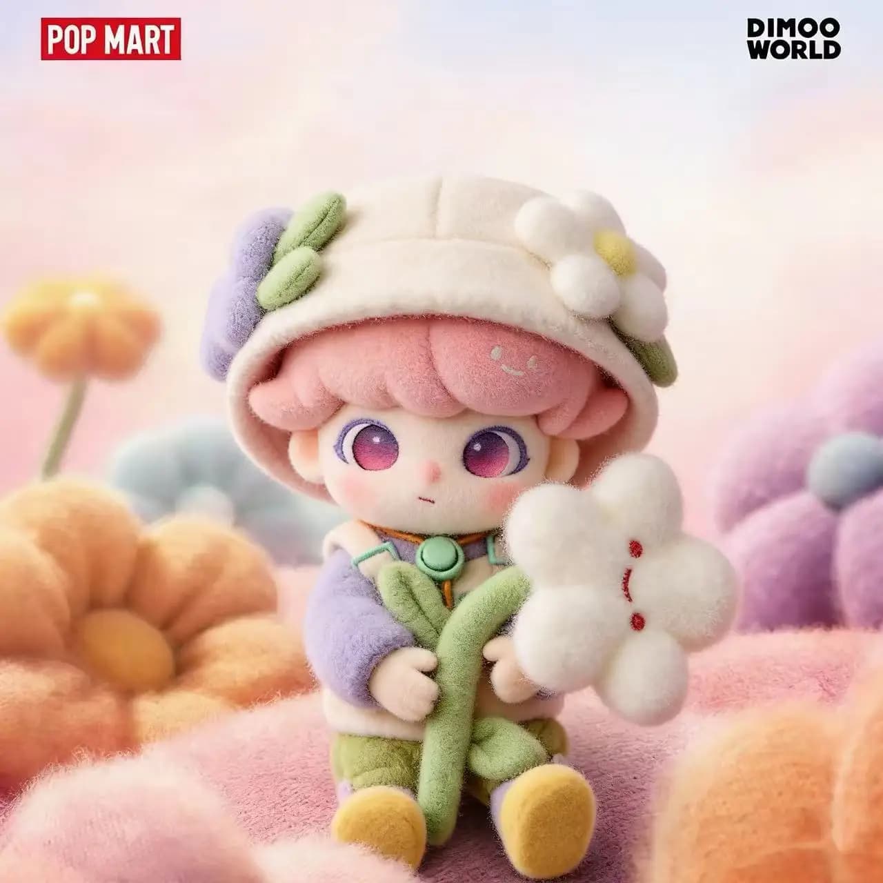 POP MART DIMOO Dream Travel 1/8 Anime Action Figure Mystery Box Originale Blind Box Giocattoli a Sorpresa Ornamento da Borsa Statuette Decorazioni per la Casa