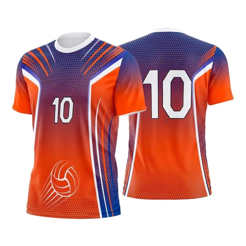 Abbigliamento sportivo da pallavolo multi-giocatore, T-shirt ad asciugatura rapida per corsa all'aperto, T-shirt stampata in 3D con numero 10, traspirante e ad asciugatura rapida