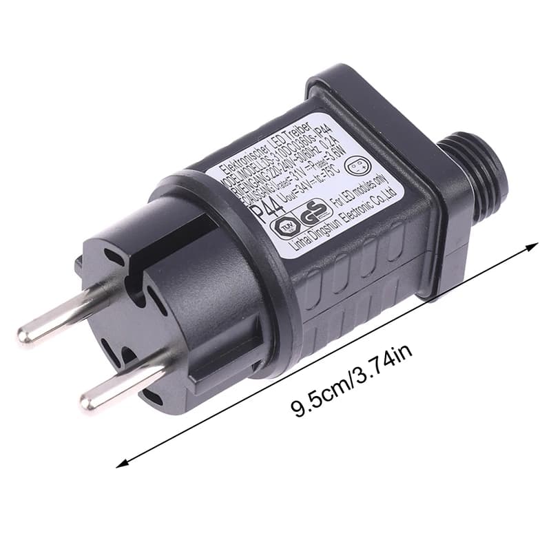 31V 3.6W Waterproof LED Power Adapter With Timer Outdoor String Light Transformer
