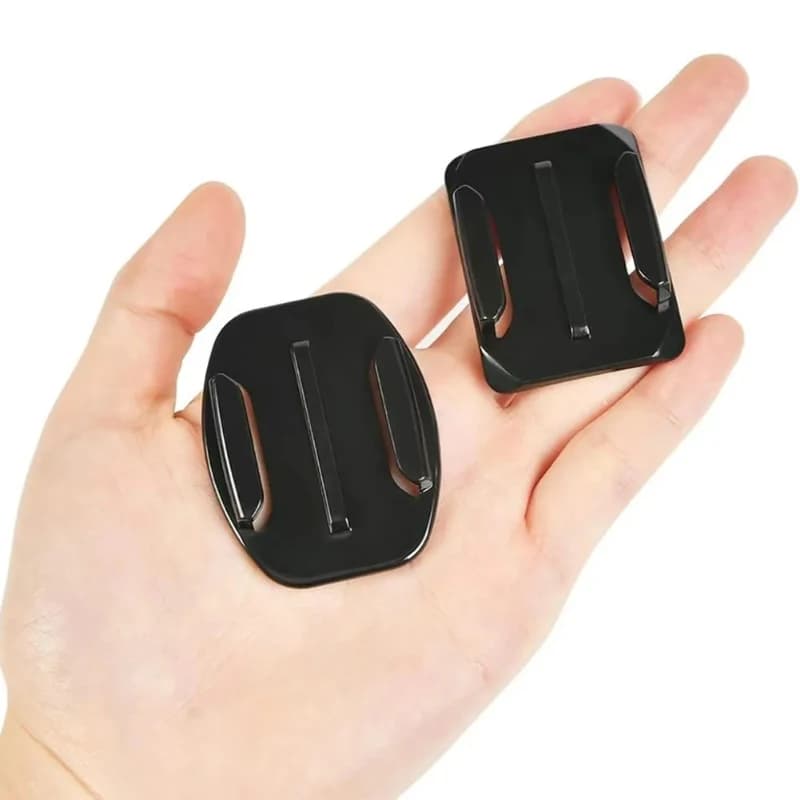 Adhesive Sticky Flat & Curved Mounts with Adjustable Pivot Arm for GoPro, Insta360, DJI Osmo Action – Camera Accessories