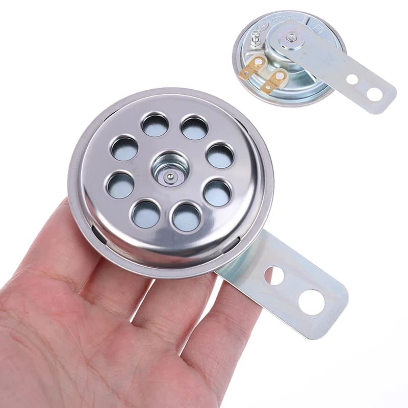 【M】1 Pezzo Clacson Elettrico Universale Impermeabile Serie LVEE DL70 6V/12V per Moto, Scooter, Bici, Suono Potente 105db