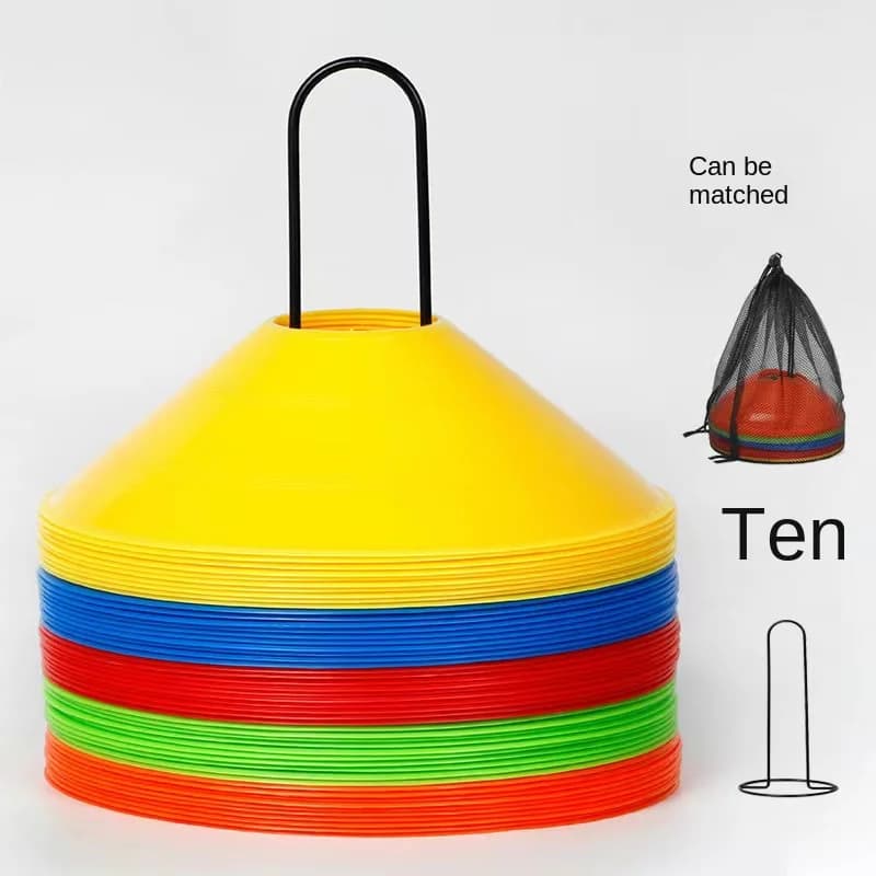 Allenamento di calcio Logo disco bocca rotonda Logo disco ostacolo Logo cono basket attrezzature per l'allenamento marcatore attrezzatura basket