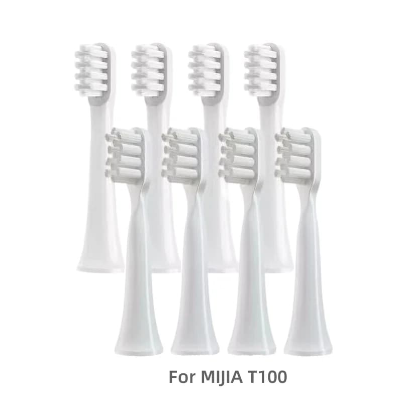 8 pcs clean and sensitive standard brush heads for Xiaomi Mijia T100 Mi replacement smart electric toothbrush