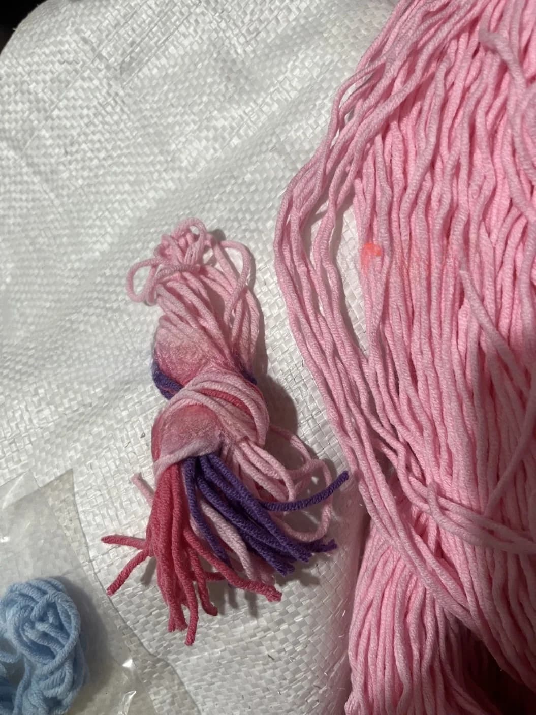 6 Strand Milk Cotton Self Weave Scarf Handmade Knitting Bag DIY Material Kit Hook Needle 500g Price Cotton Yarn Accessories