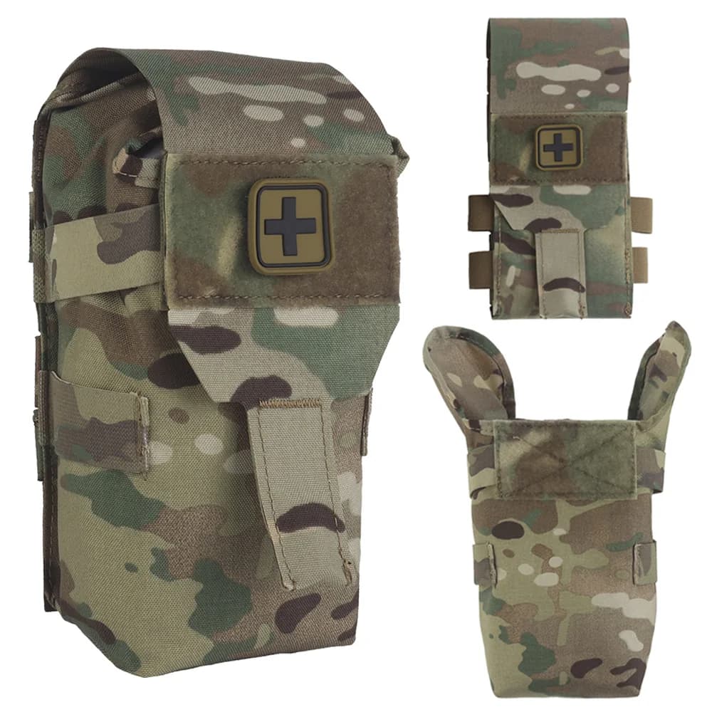 Kit tattico per traumi NOW Set di sopravvivenza di primo soccorso per campeggio all'aperto Caccia Pesca Custodia medica IFAK Molle Marsupio ad estrazione rapida
