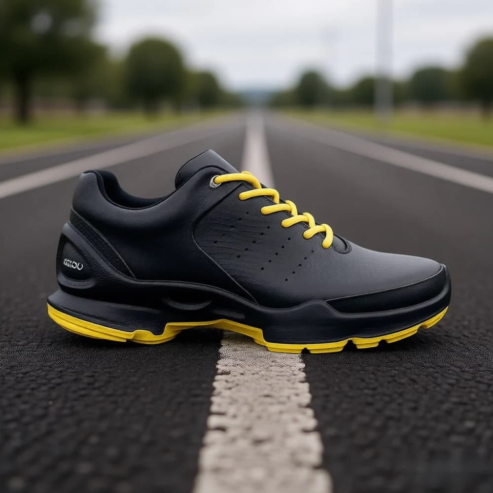 Men's Leather Sport Shoes, Trendy, for Open Sports, Camping, Trekking, Street Popular Sneakers, for Running and Hunting, Barefoot Style 2026