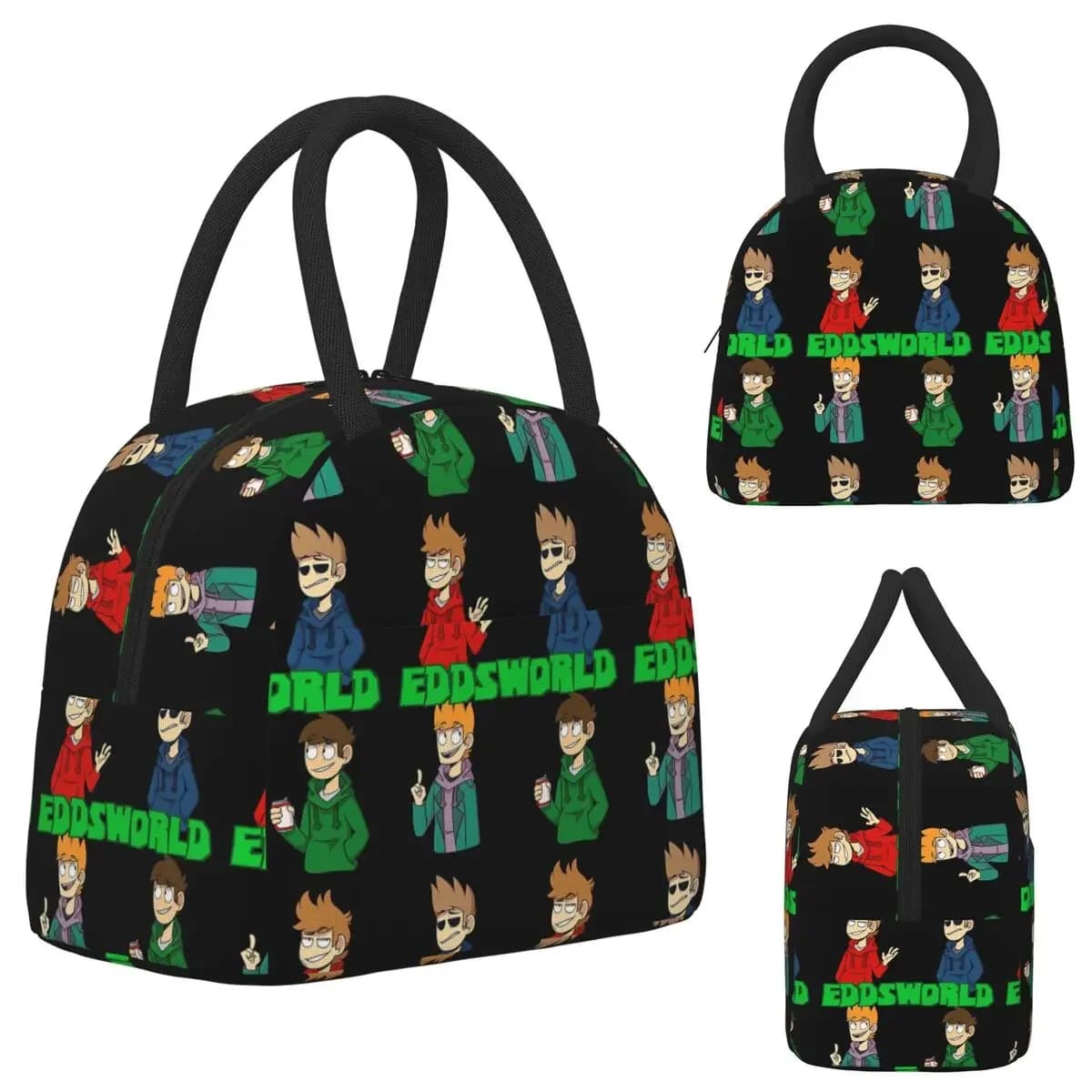 Eddsworld Insulated Lunch Bag for Kids School Cooler Thermal Food Box Tote Portable Lunch Boxes Container