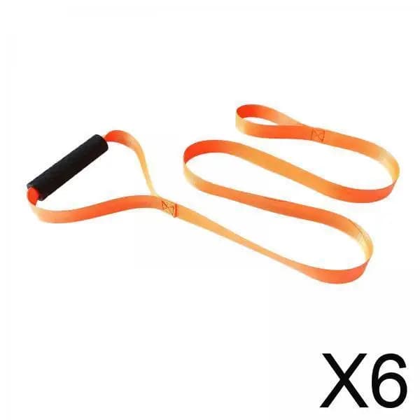 Orange nylon hanger belt, wear-resistant, multipurpose traction rope for accessories and hunting equipment