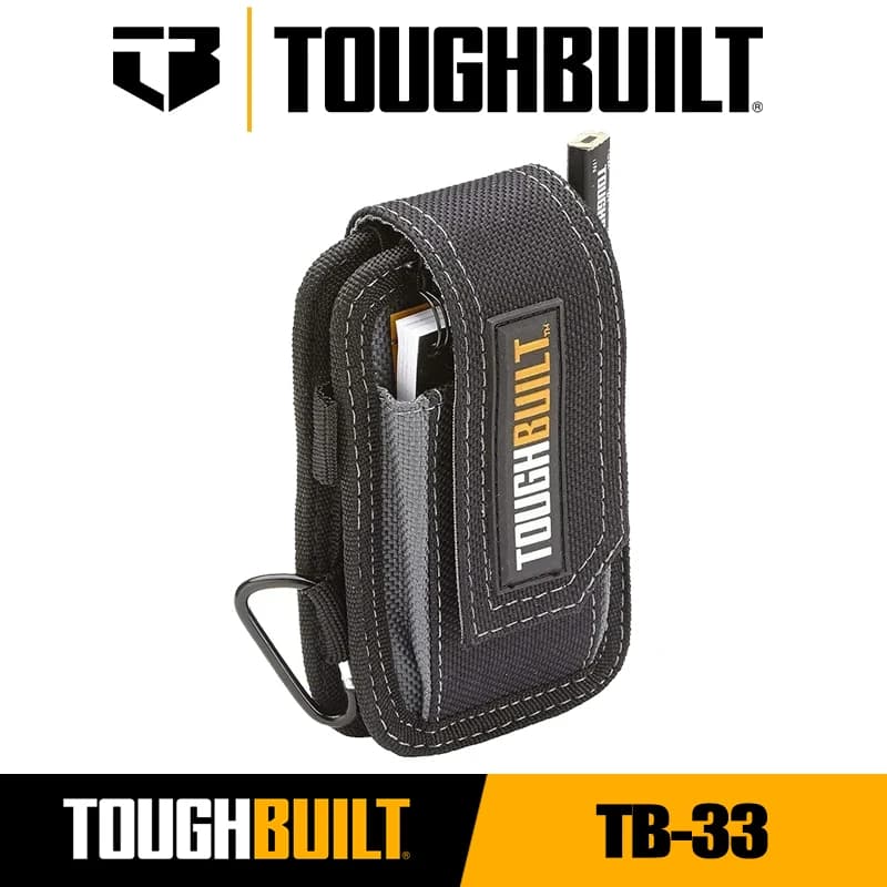 TOUGHBUILT TB-33 Multi Custodia per attrezzi per telefono cellulare Organizzatore universale per notebook Lavorazione del legno Matita Portachiavi Borsa resistente