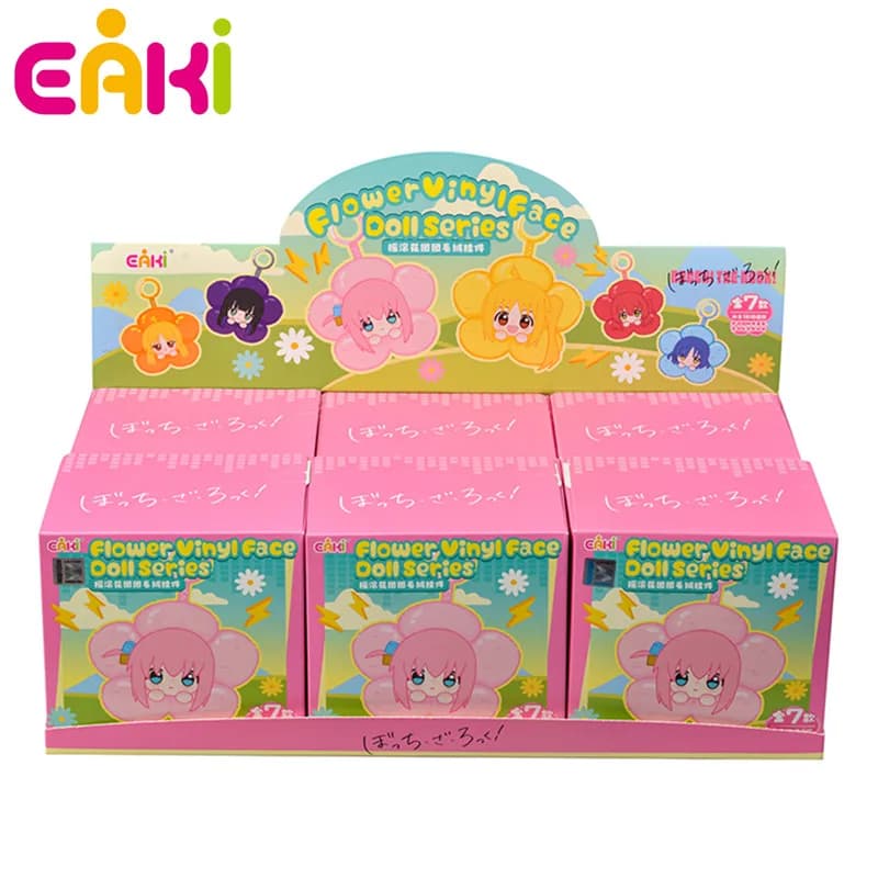 Anime Bocchi The Rock Blind Box Portachiavi carino Zaino Decorazione Ciondolo Giocattolo per regalo di Natale per ragazza