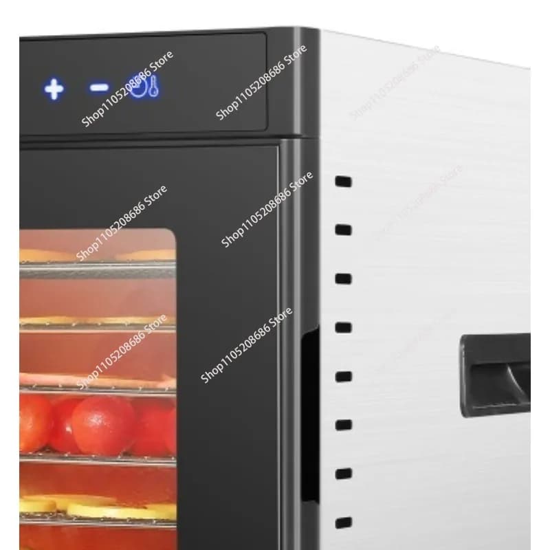 Forno Touch Screen Acciaio inossidabile Frutta e verdura Frutta secca Pet Jerky Snack Essiccatore d'aria Essiccatore per alimenti Touch intelligente