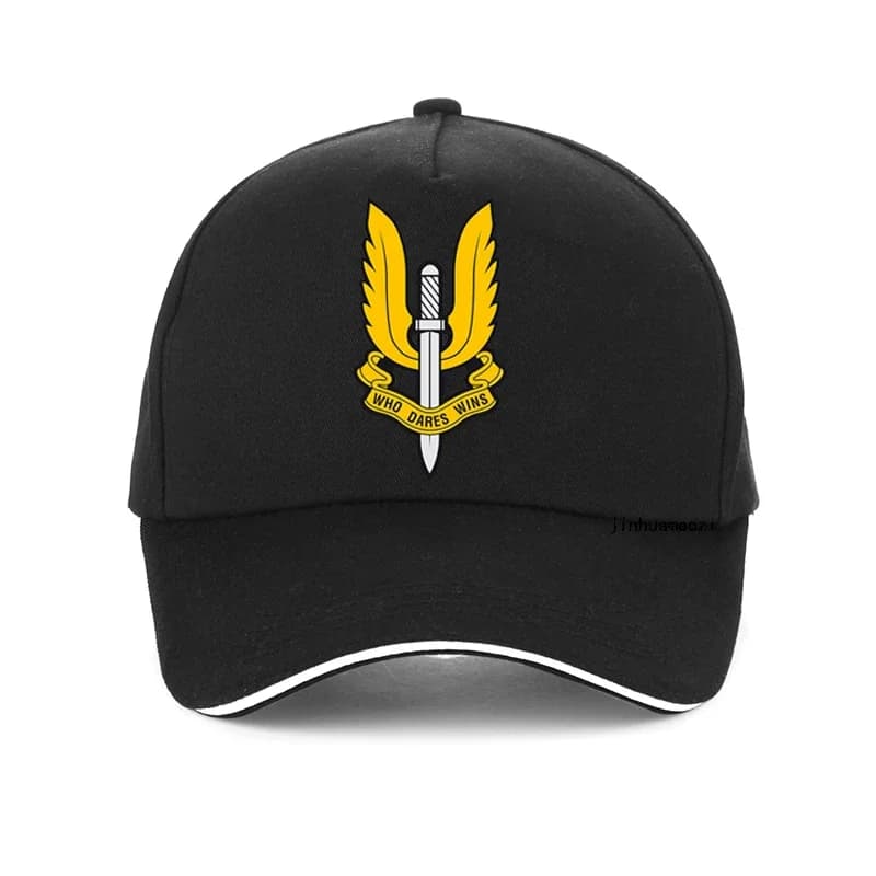 Sas Hat Special Air Service Who Dares Wins Men Baseball Cap Cotton British Army Military Special Force Sniper SWAT Hats
