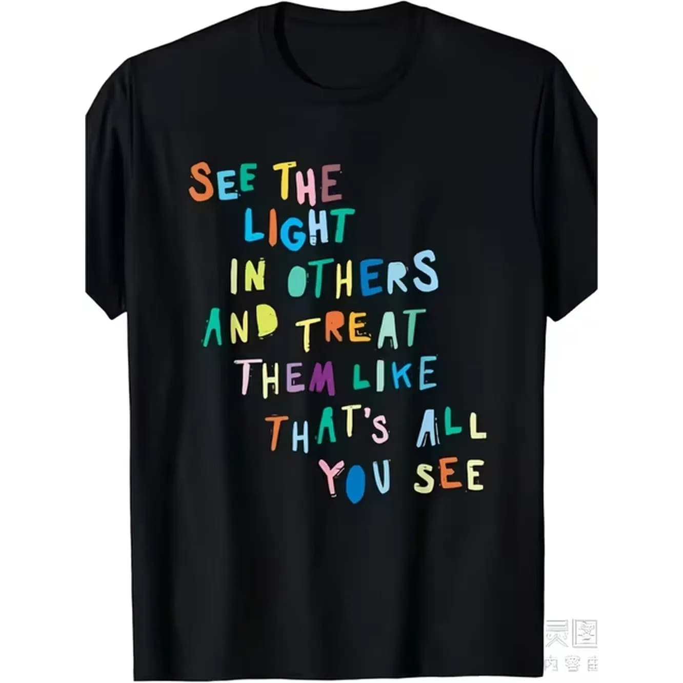 In Encouraging Positive Message T Shirt 100 180Gsm Heavyweight Retro Crew Neck Short Sleeve Tee With Multicolor Text Print Casual Wear For Men Women Machine Washable Inspirational Gift Shirt