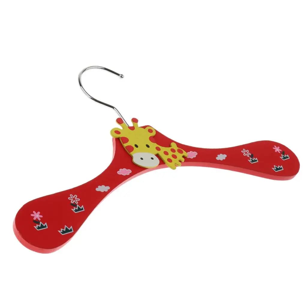 Small Clothes Hanger Wooden Pet Coat Hanger Anti Slip Design for Dog and Cat Wardrobe Storage Set