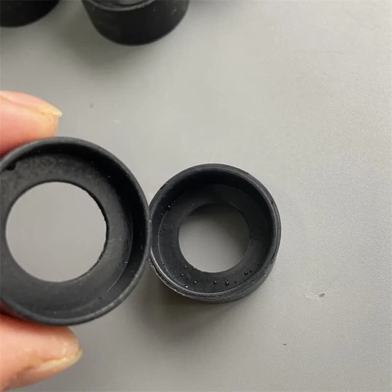 10 Pezzi Oculari in Gomma Pieghevoli per Microscopi e Binocoli da 32-34mm, Accessori per Microscopio e Telescopio