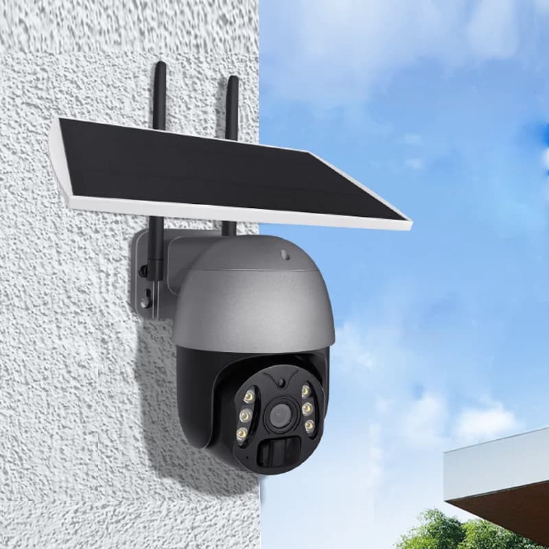 Pannello solare Wifi Sicurezza batteria CCTV esterno impermeabile Nuova scheda 4g Ip De Seguridad