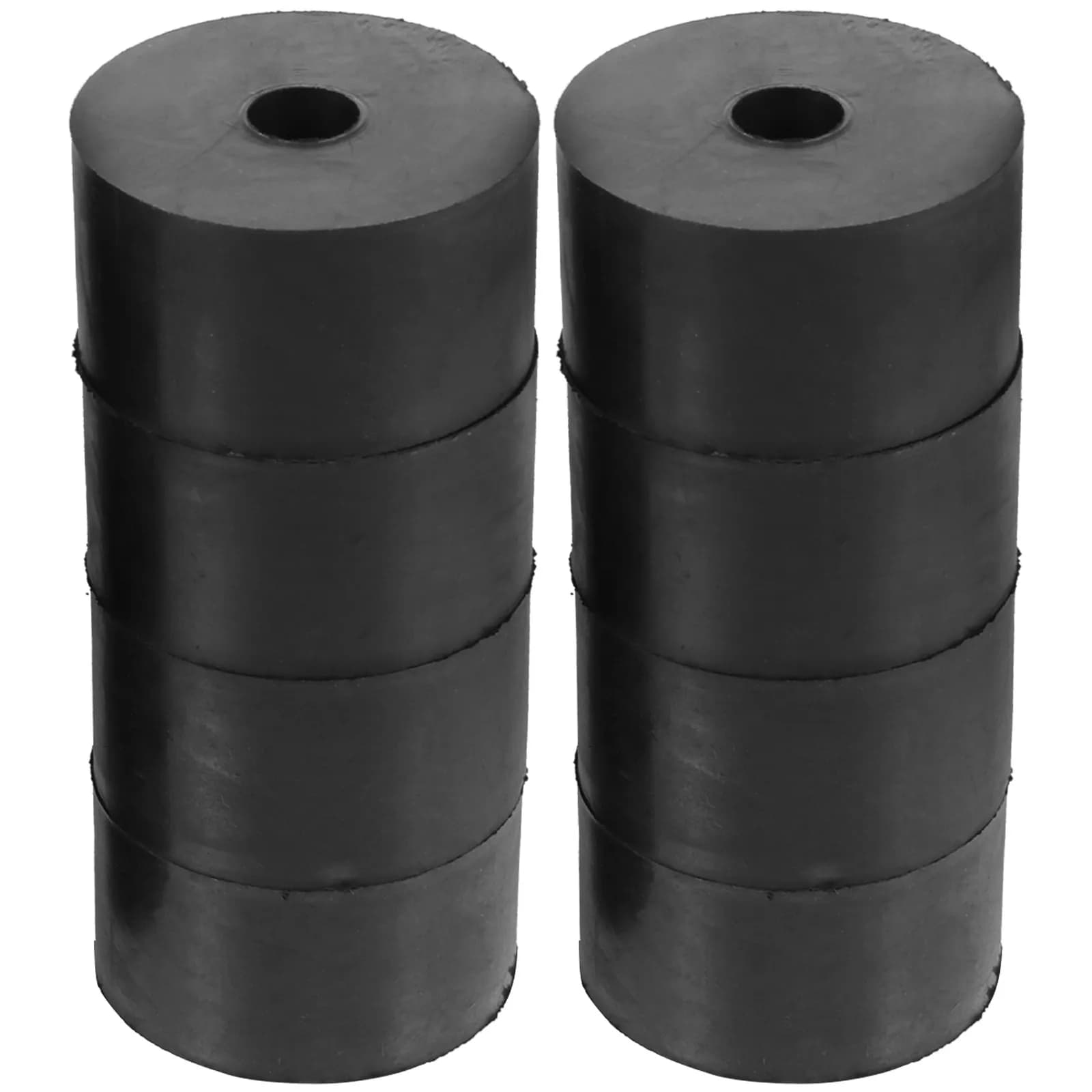 Set of 8 Feet Rubber for Vases, Lifted Supports for Interior and Exterior Vases, Drainage and Air Flow, Anti-Slip