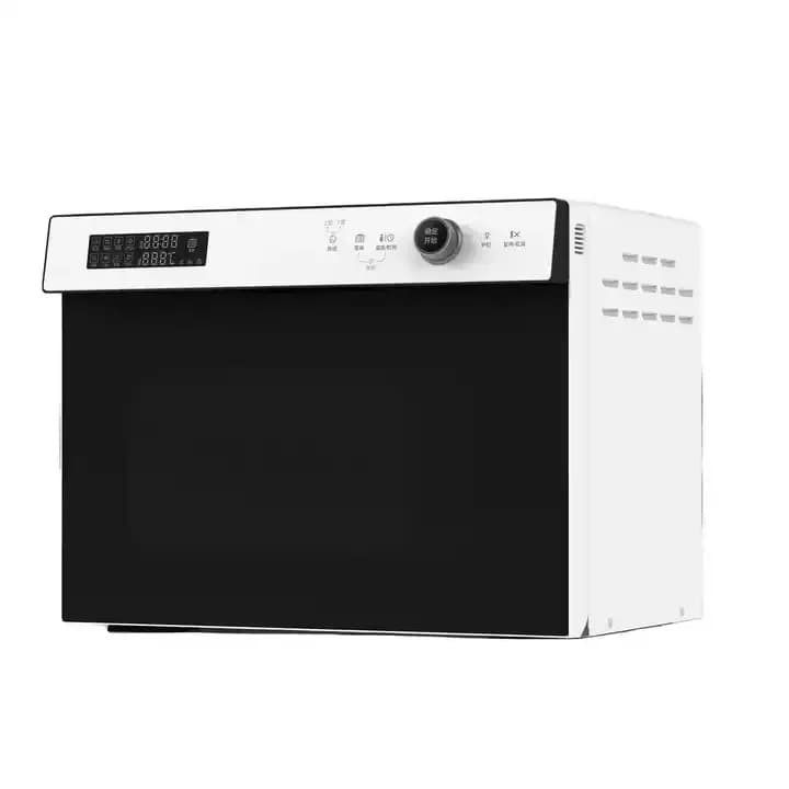 New Digital Touch Kitchen Oven with Air Vapor and Fryer Function, Stainless Steel, Smart Combined Oven for Bread, Convection, Pastry and Pizza
