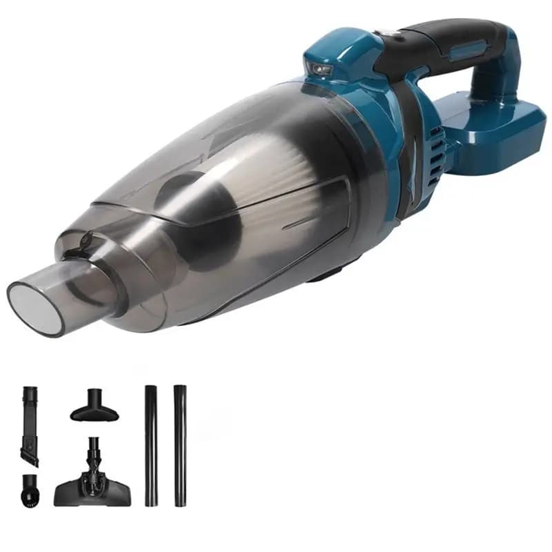 Aspirapolvere portatile Y59A per batteria da 18 V con 3 filtri, leggero, per la pulizia degli angoli della casa, dell'auto, dei peli di animali domestici