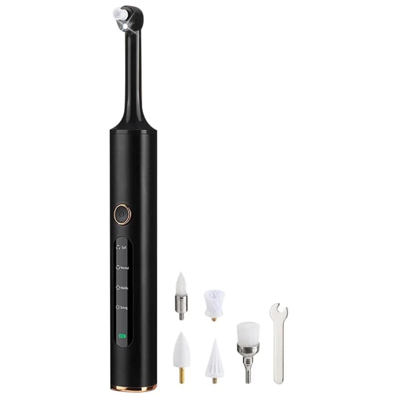 Electric Dental Detergent for Removing Tartar Plate Oral Cleaning Machine Teeth Whitening Polisher USB Rechargeable Oral Hygiene