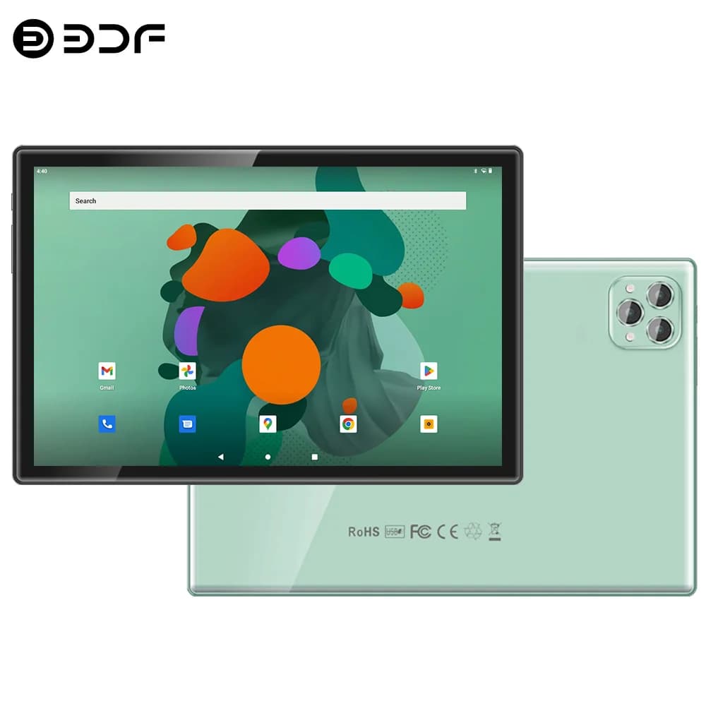 Tavolette da 10.1 pollici 4G LTE 5G Octa Core 8 GB RAM 256 GB ROM Google Play Doppia fotocamera Dual SIM Chiamata telefonica Tablet PC Android 13.0