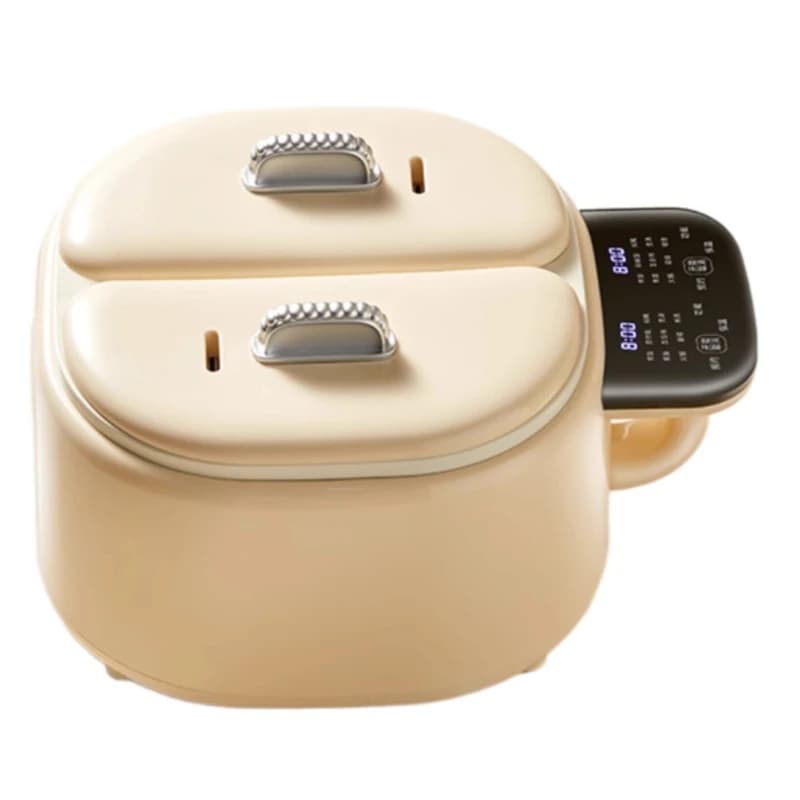 Pentola elettrica per uso domestico pentola elettrica due-anatra divisa multifunzionale frittura pentola elettrica cottura padella antiaderente