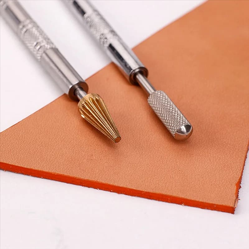 ABUH-Leather Edge Glue Paint Oil Pen Oil Glue Dye Pen Stick Paint Roller Tool DIY Leather Edge Banding Craft Tool