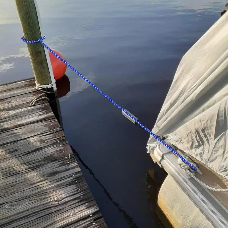Linee per banchina per barche Linee per paraurti per barche Corda di ancoraggio Accessori per kayak Cavo di ormeggio Prodotti di ancoraggio per canoa Motoslitta per