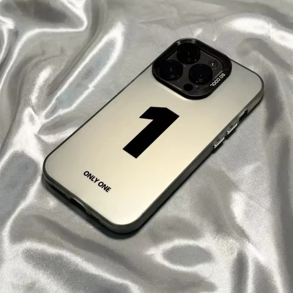 Cover Anti-Graffio per iPhone 17 16 15 14 13 12 11 Pro Xs Max Mini 8 7 Plus X XR Air 16e 17e con Numero Fortunato 1-6