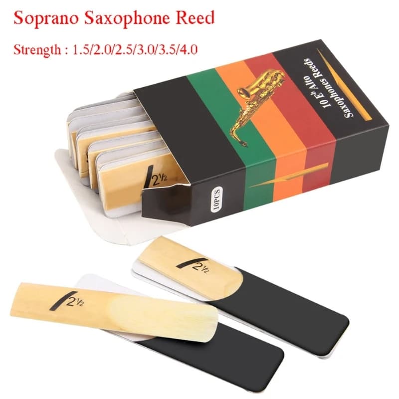 Alto Saxophone Reeds BE Saxophone Reeds 2-1/2 Reeds Perfect for , and Alto Saxophones Pack of 10 24BD