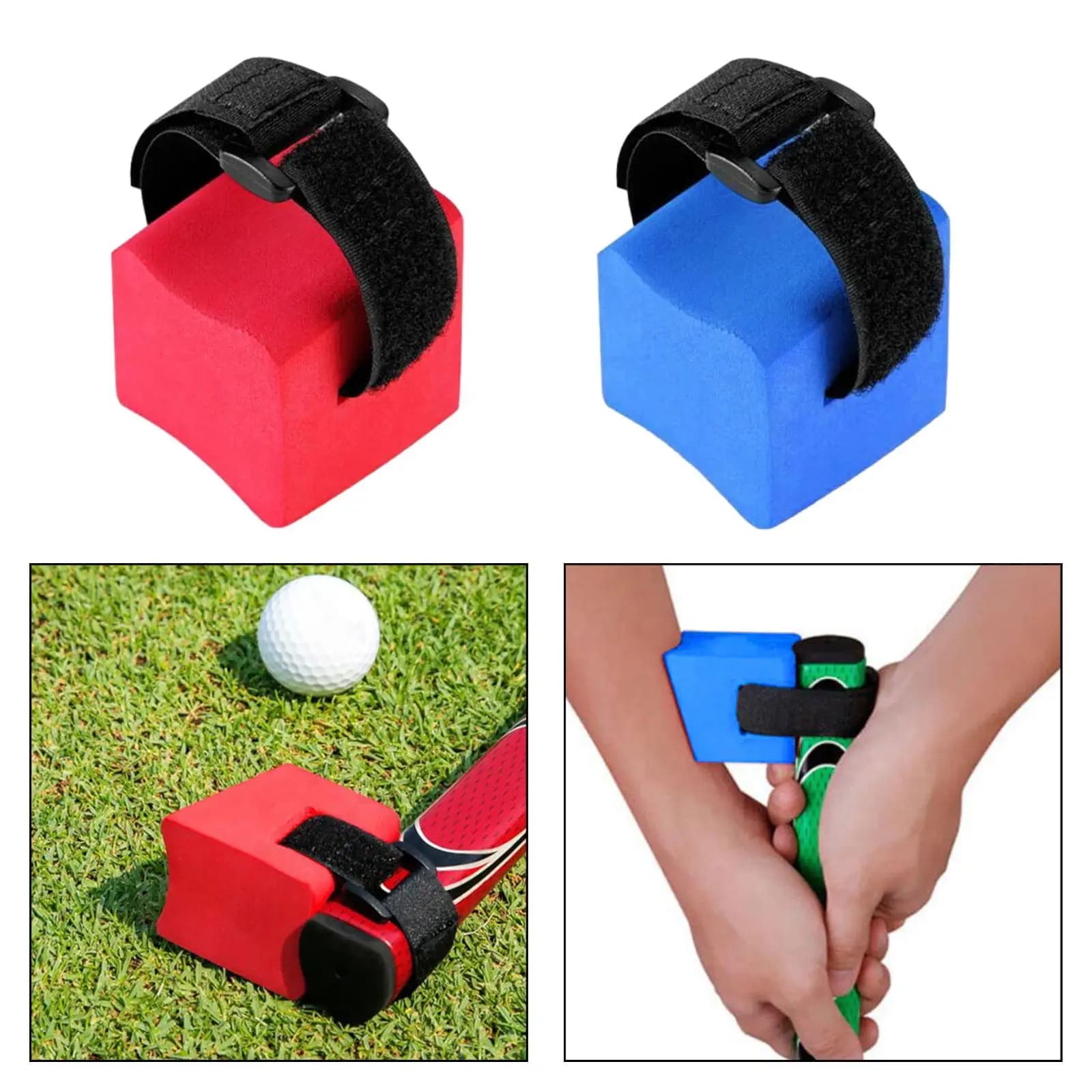 Fascia da polso per golfisti, per l'allineamento del gesto, professionale, regolabile, da uomo