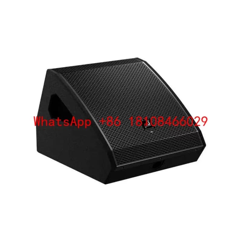 Supporto per Altoparlanti per Teatri e Chiese, Sistema Audio Full Range Senza Subwoofer, Line Array Doppio Portatile da Soffitto