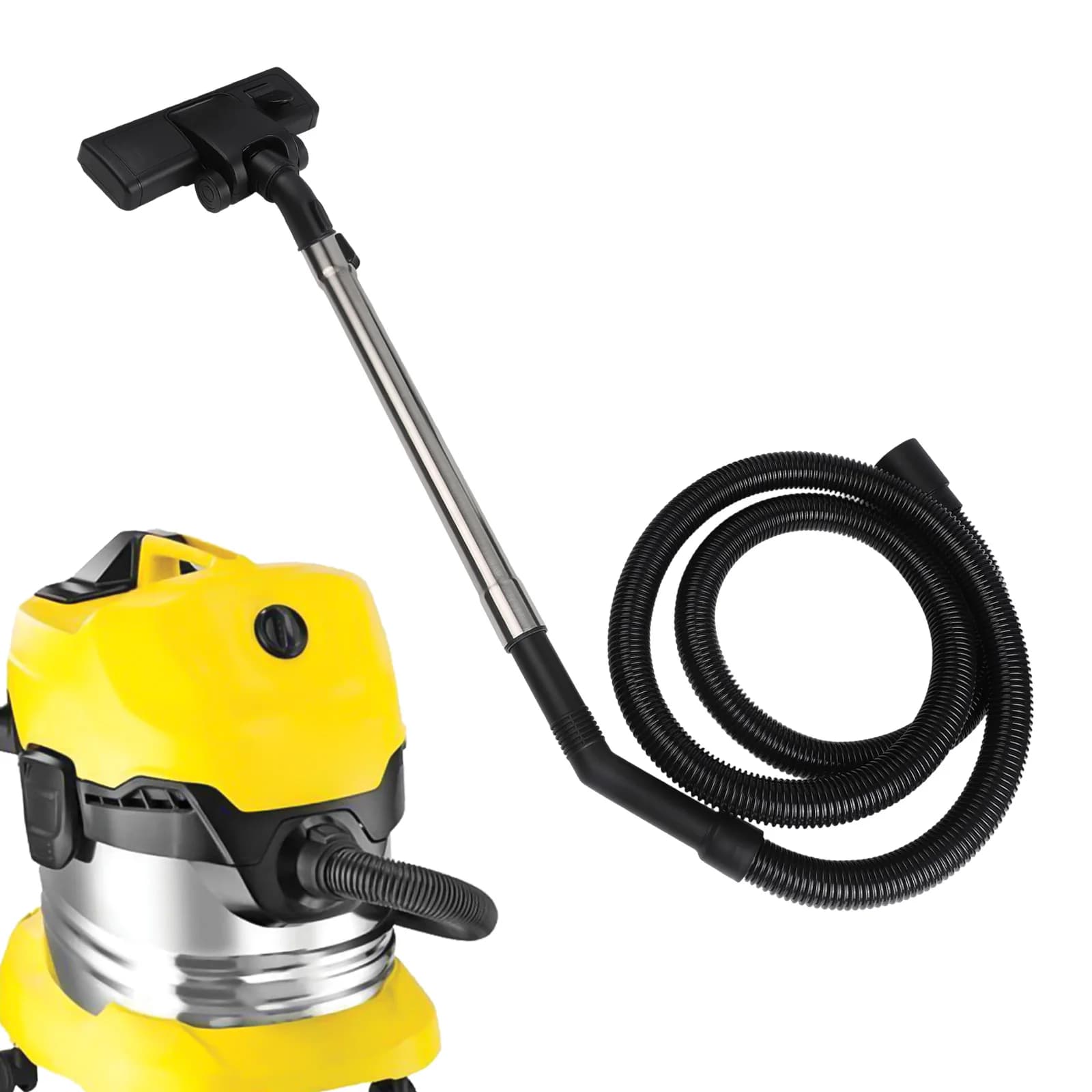 Set di spazzole per pavimenti con tubo di aspirazione per Karcher WD3.200, WD3.300, WD3.500, WD5.400, WD7 - Ricambi per aspirapolvere domestici - Vendita all'ingrosso
