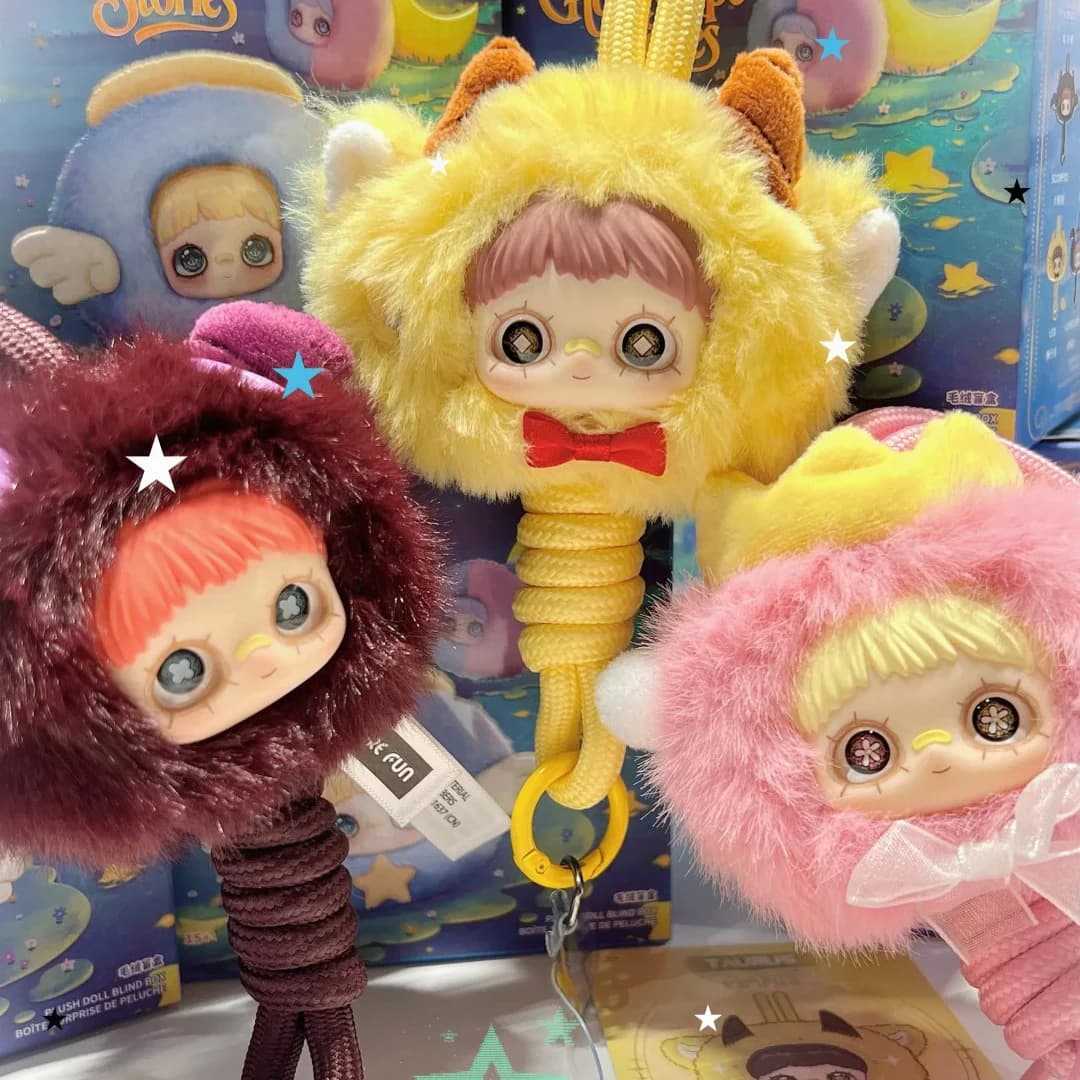 Nuovo cinturino per telefono Maymei serie costellazione scatola cieca bambola Kawaii ciondolo decorazione ornamento scatola misteriosa regalo di compleanno per ragazza