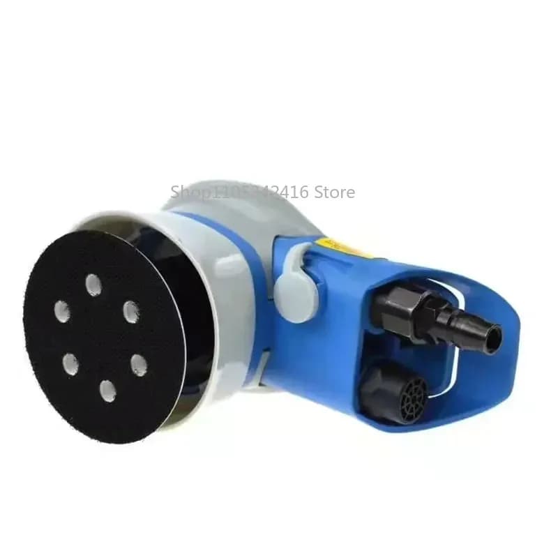 Levigatrice Pneumatica Eccentrica da 3 Pollici (75mm), Lucidatrice ad Aria per Levigatura a Secco, Set Combinato per Levigatura e Lucidatura Auto