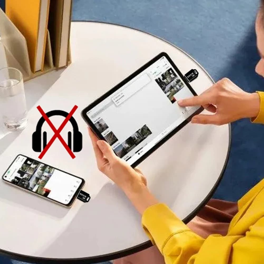 【Hot Cake】Guardia di sicurezza del suono del microfono, bloccanti MIC per laptop USB C, smartphone, tablet, argento