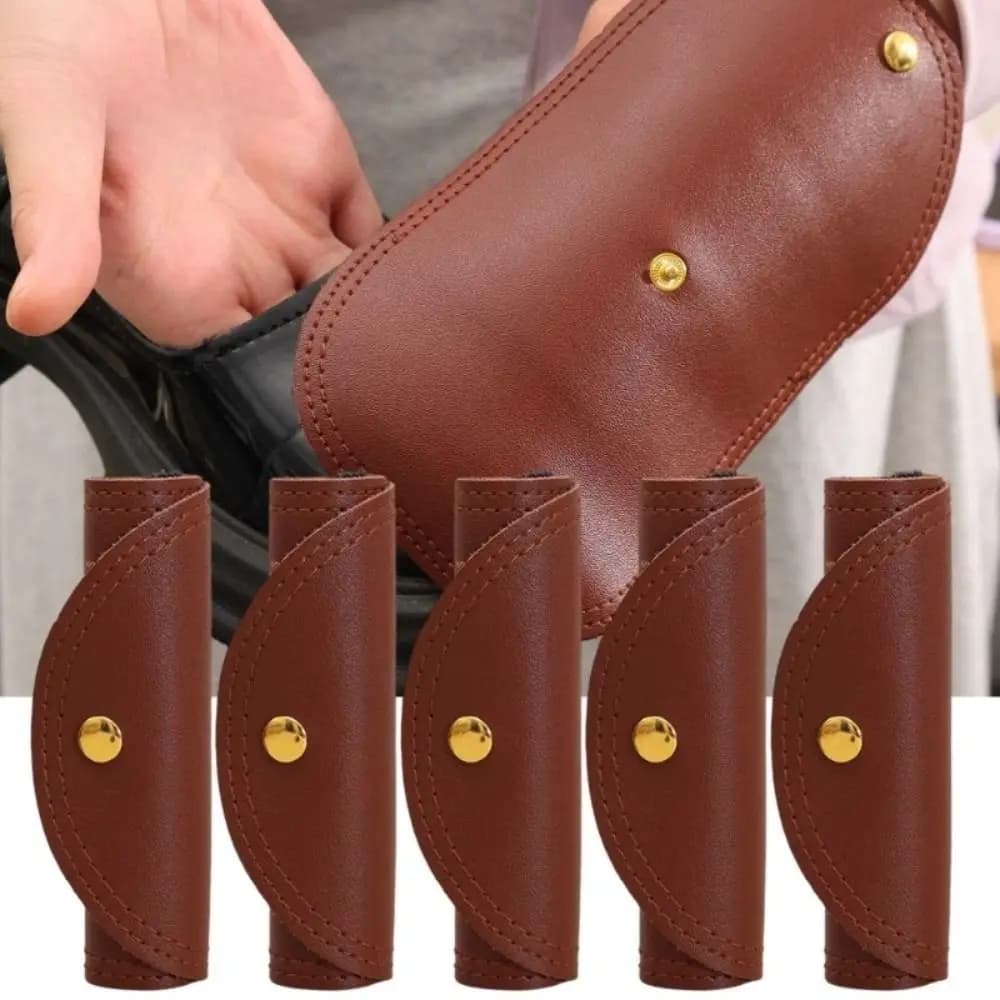 Spazzola per la Pulizia delle Scarpe, Strumento per la Cura delle Calzature, Spazzola Morbida Lucidante in PVC Effetto Lana Vellutata per Scarpe/Borse/Giacche/Pochette